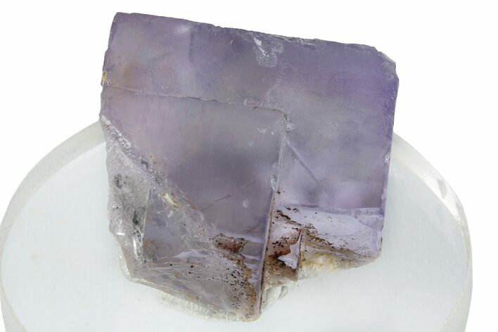 Purple Cubic Fluorite Crystal - Morocco #261719